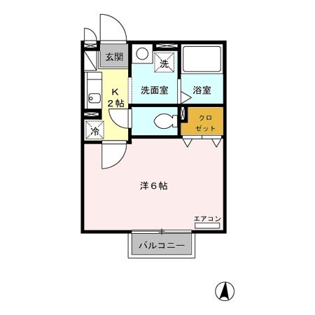 グレース青戸の物件間取画像
