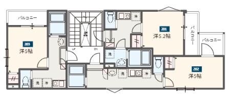 MELDIA江戸川の物件間取画像