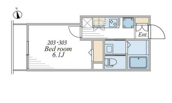 ウィンドテラスお花茶屋の物件間取画像