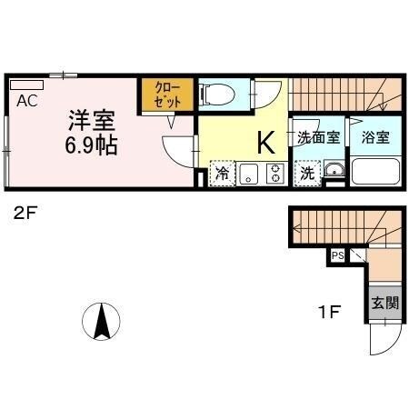 MIJAS Kameari-ESTEの物件間取画像