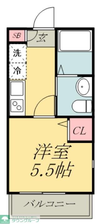 グレイス光風の物件間取画像