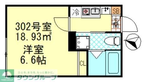 CK四ツ木の物件間取画像