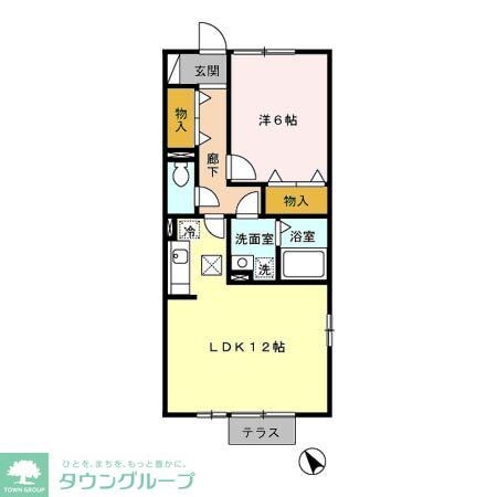 ヴィアノ Iの物件間取画像