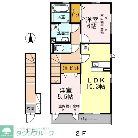 ソラーナ Iの物件間取画像