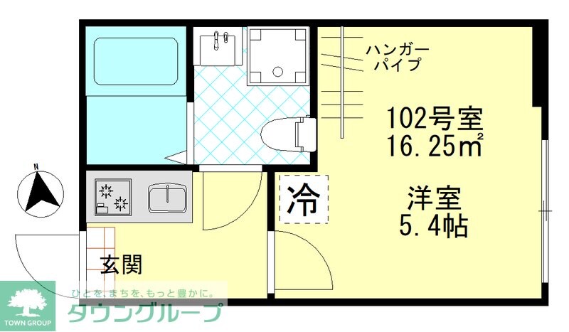 コンフォート東四ツ木の物件間取画像