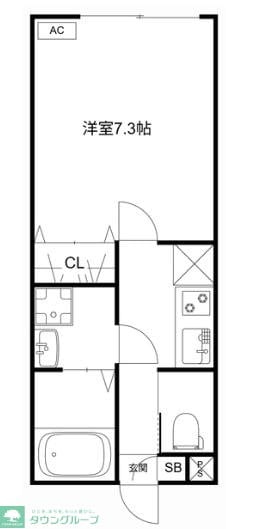 MQuarto堀切菖蒲園の物件間取画像