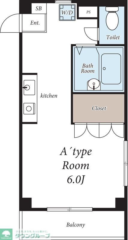 ヴィラ綾瀬の物件間取画像