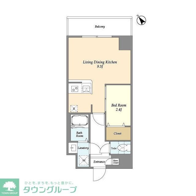 アルファコート曳舟の物件間取画像