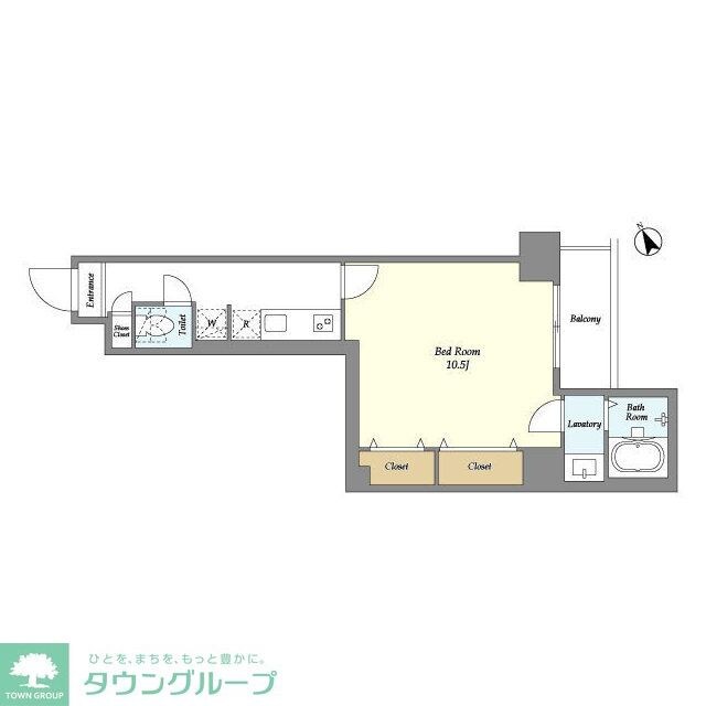アルファコート曳舟2の物件間取画像