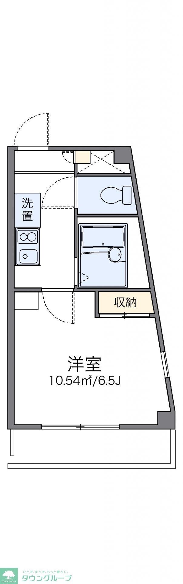 レオパレスミヨシの物件間取画像