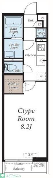 Ribionの物件間取画像