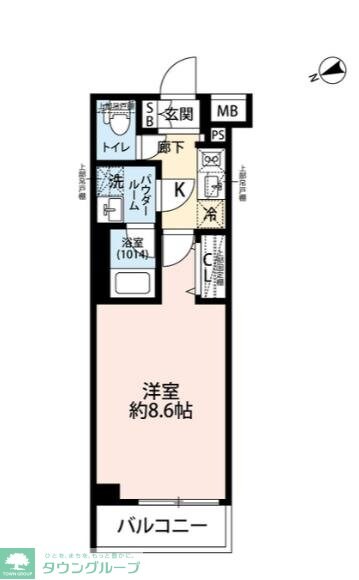 アルコバレーノお花茶屋の物件間取画像