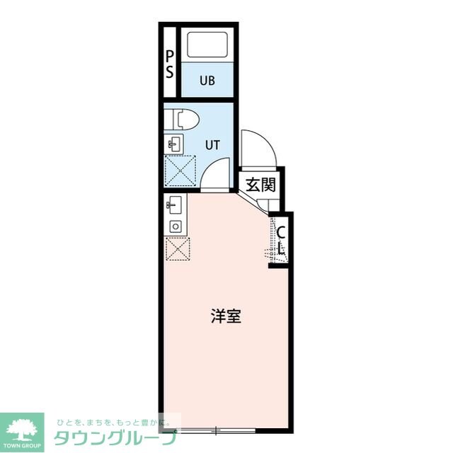アミスタ小菅の物件間取画像