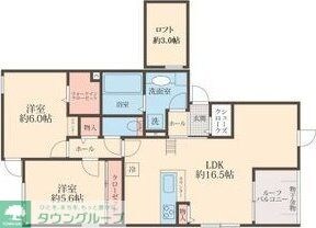 LULU西尾久の物件間取画像