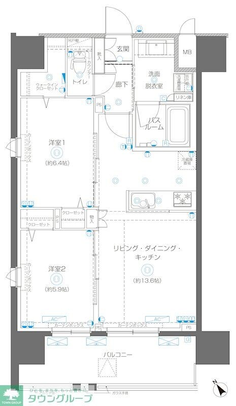 アルファレジデンシア南千住の物件間取画像