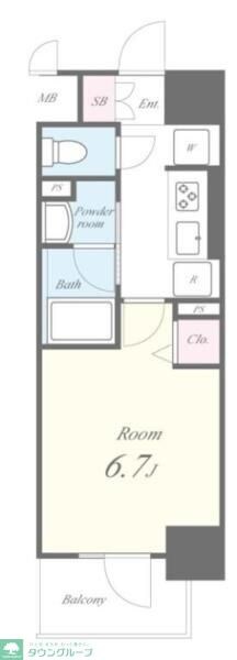 カサ・フェリーチェの物件間取画像