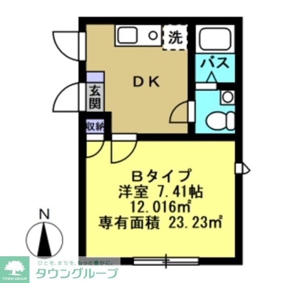 ルミエールの物件間取画像