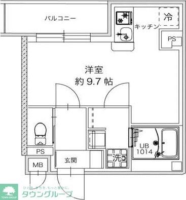 レピュア西尾久レジデンスの物件間取画像