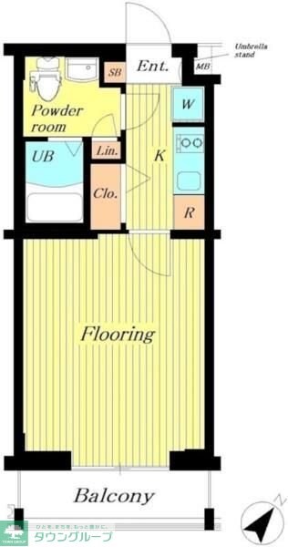 ヴァレッシア曳舟アンベリールの物件間取画像