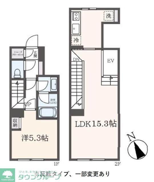 TRADIS 荏原中延の物件間取画像
