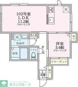 ビアンカ西麻布の物件間取画像