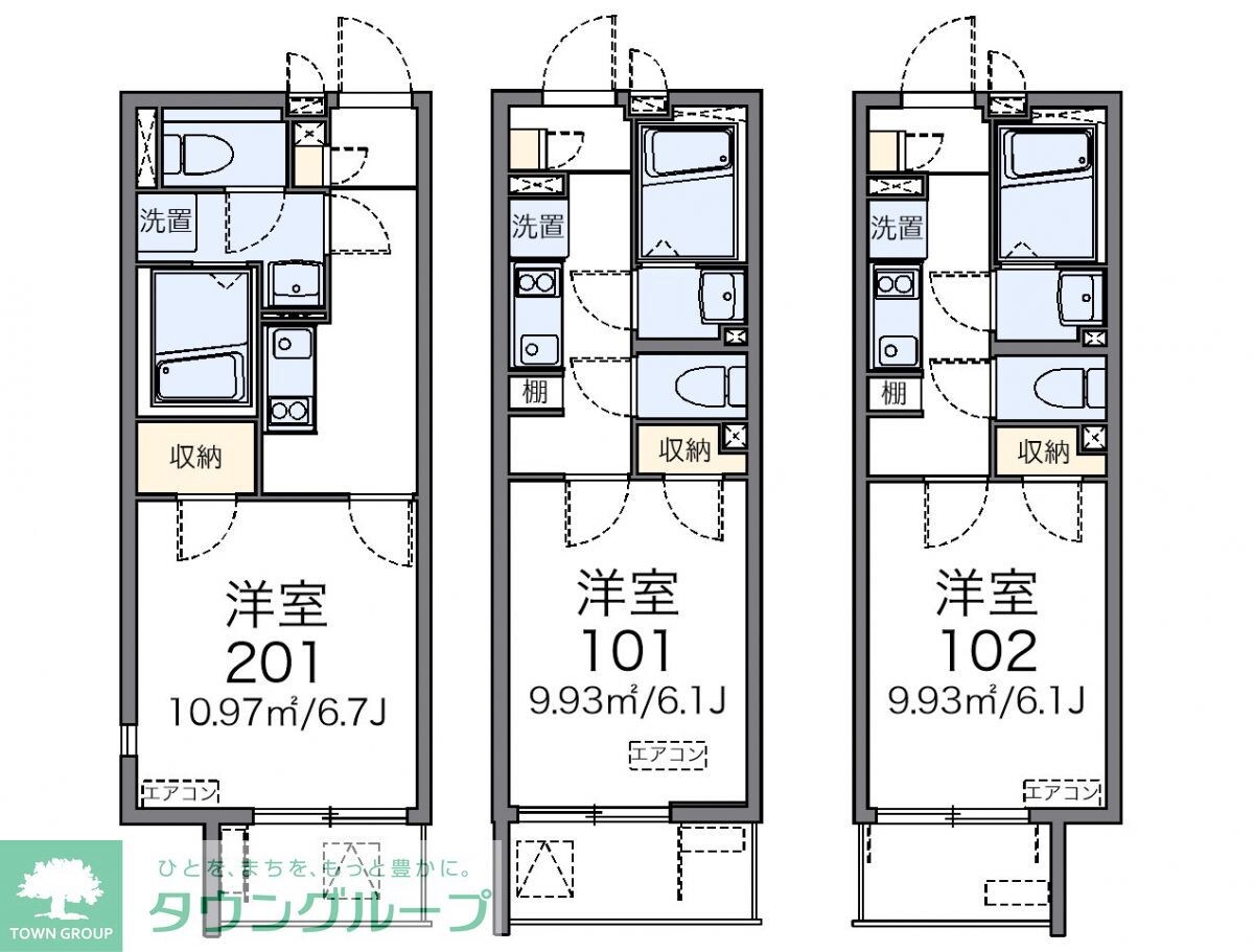 レオネクスト代官山の物件間取画像