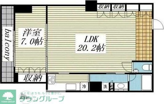 GRAN EBISUの物件間取画像