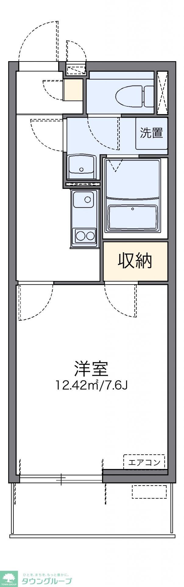 レオネクストグリーンライトの物件間取画像