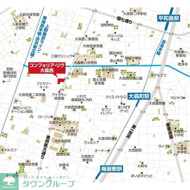 コンフォリア・リヴ大森西の物件内観写真