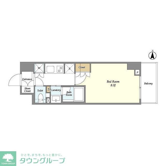 ラティエラ四谷の物件間取画像
