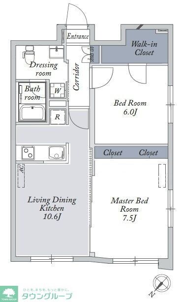 La Douceur文京大塚の物件間取画像