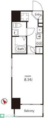 V-music蒲田の物件間取画像