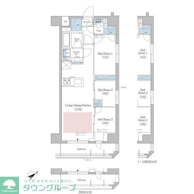 アーバネックス早稲田の物件間取画像