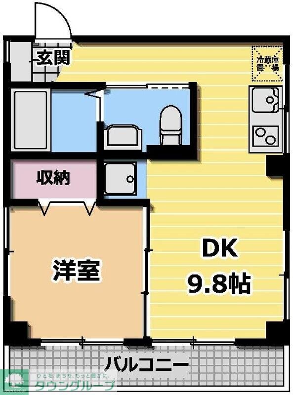 Housekul千駄木ビルの物件間取画像