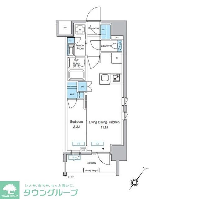 プレディアコート大森山王の物件間取画像