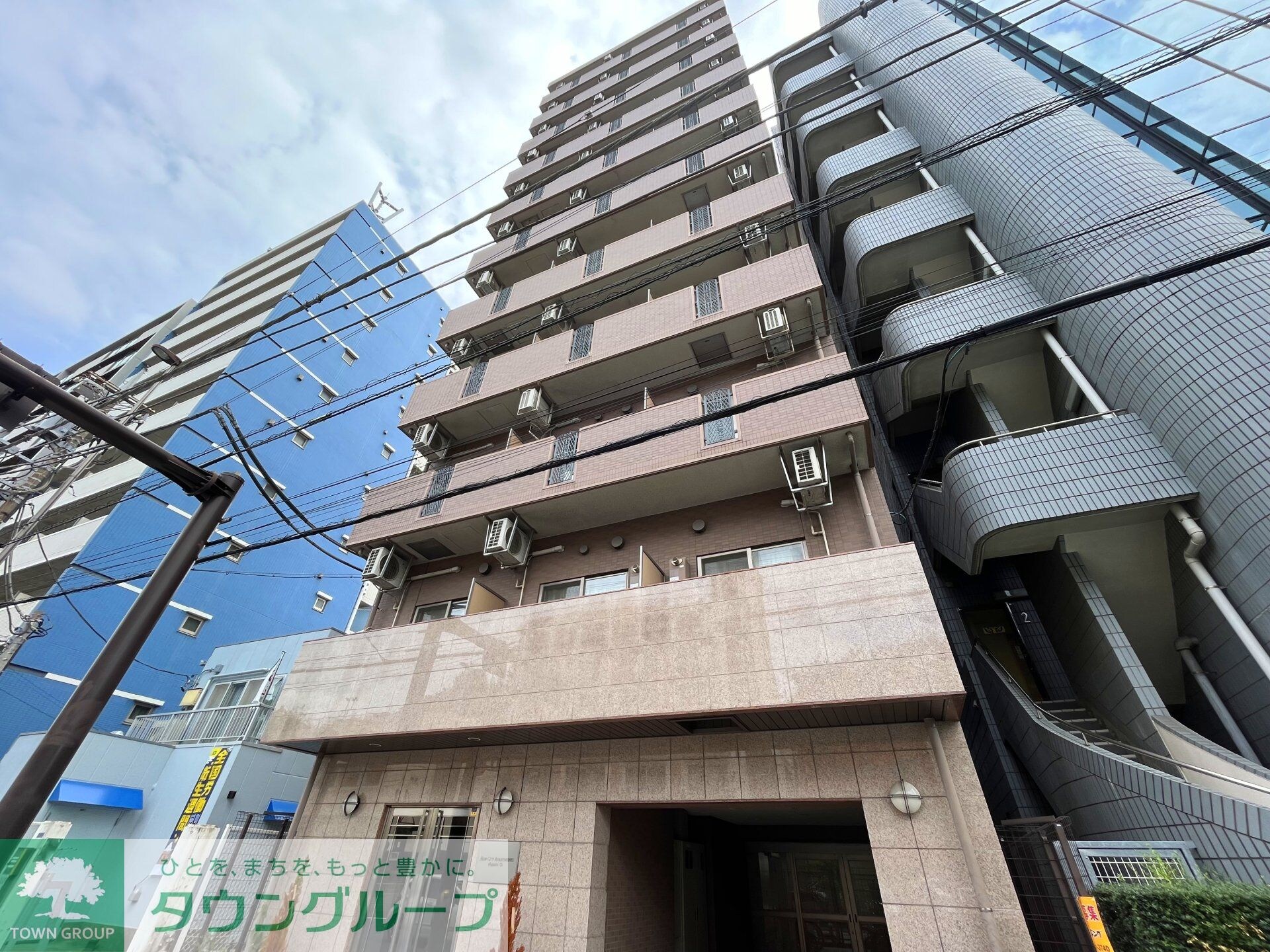 N-flats東大井の物件外観写真