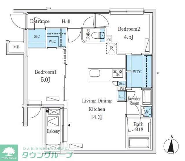 SOLASIAresidence亀戸の物件間取画像