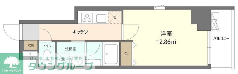 Reframe 5 早稲田の物件間取画像