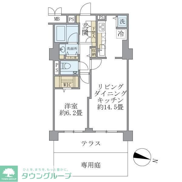 西麻布ホームズの物件間取画像