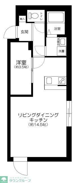 Le Nid 日本橋の物件間取画像