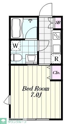 Reve Residence自由が丘IIの物件間取画像