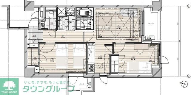 NK青山ホームズの物件間取画像