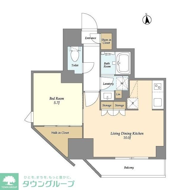 グランカーサ蒲田ウエストの物件間取画像