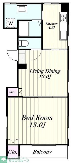深沢三輪舎の物件間取画像