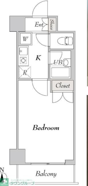BluRock秋葉原の物件間取画像