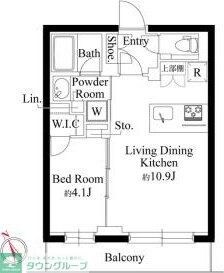 ラヴィエール千駄ヶ谷プレミアムレジデンスの物件間取画像