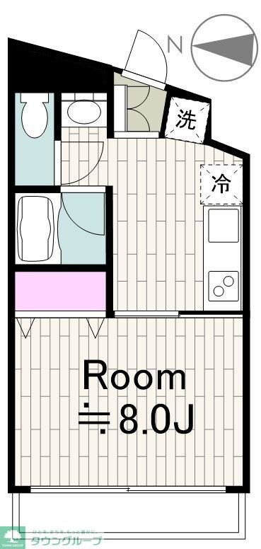 ヴェール白金の物件間取画像