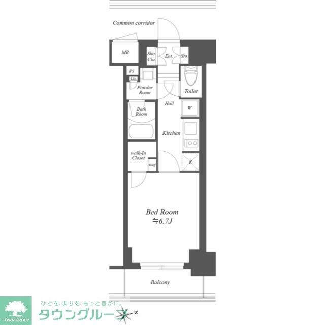 ブランシエスタ東陽町の物件間取画像