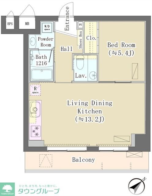 Maison de Takayaの物件間取画像