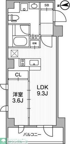 Lighthouse中馬込の物件間取画像
